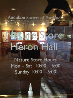 Hours for the Nature Store